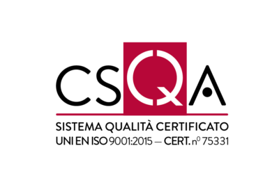 Logo Sistema qualità ISO 9001:2015